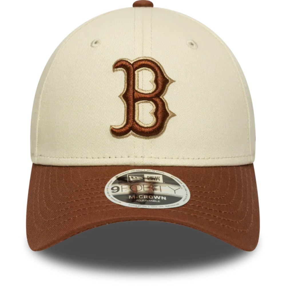 New Era - 9Forty Boston Red Sox Cap - Brown/White